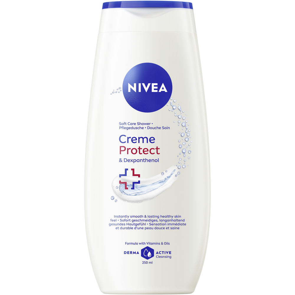 Nivea Pflegedusche Creme Protect Fl 250 ml
