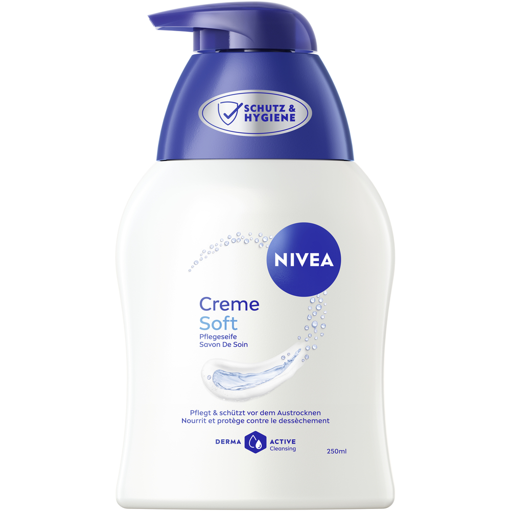 Nivea Pflegeseife Creme Soft Fl 250 ml