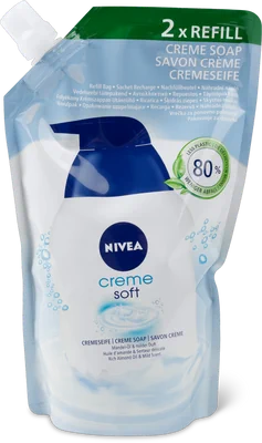 Nivea Pflegeseife Creme Soft Refill Btl 500 ml