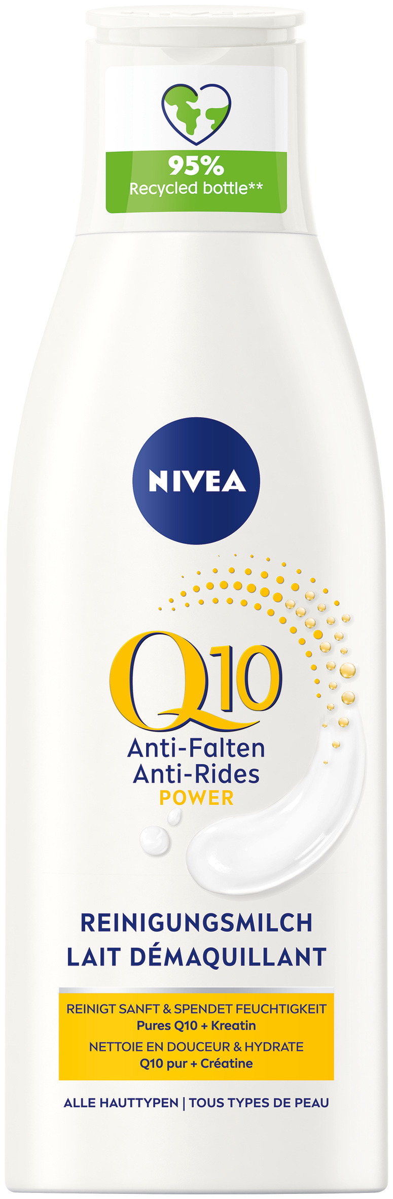 Nivea Q10 Power Reinigungsmilch Anti-Falten 200 ml