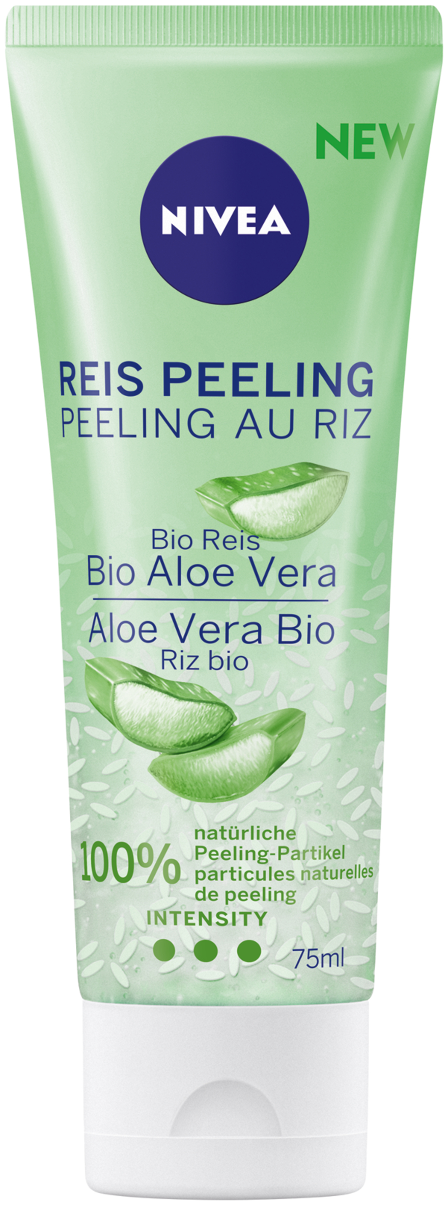 Nivea Reis Peeling Aloe Vera Bio Tb 75 ml