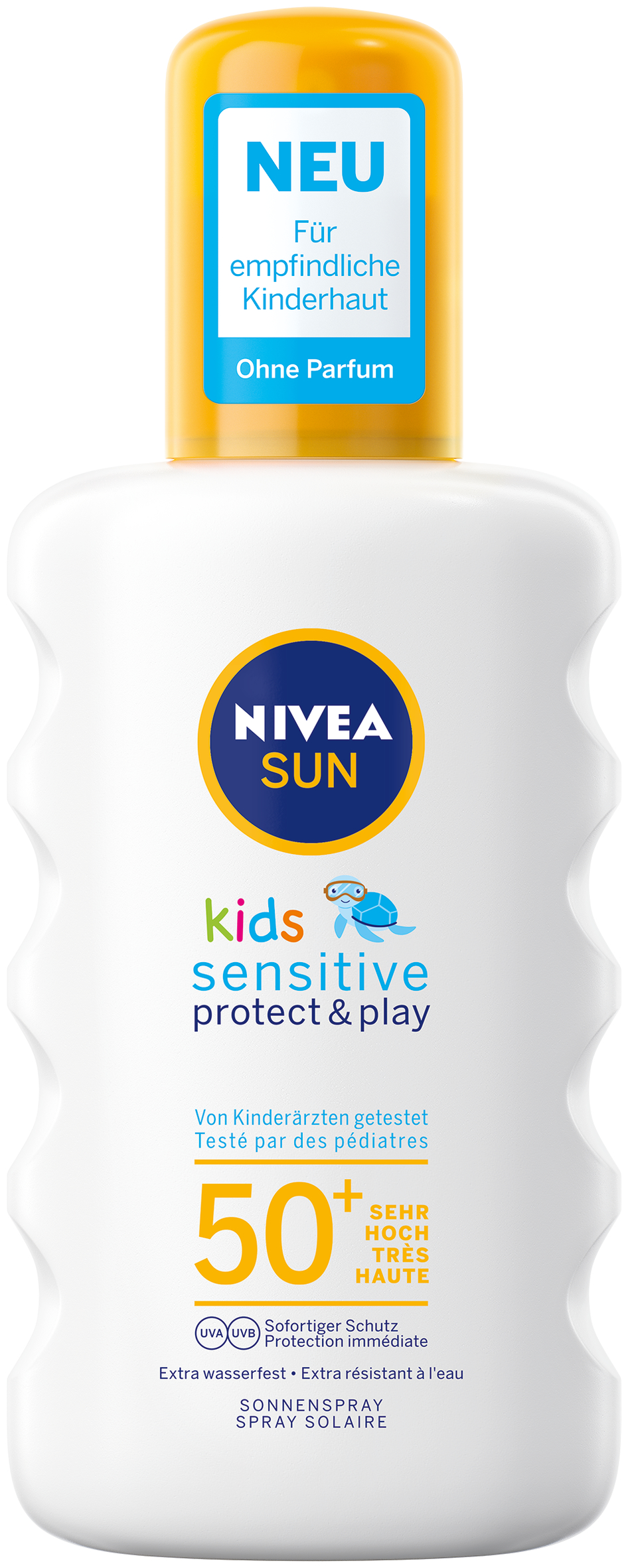 Nivea Sonnenspray Kids Sensitive Protect & Play LSF 50+ 200 ml
