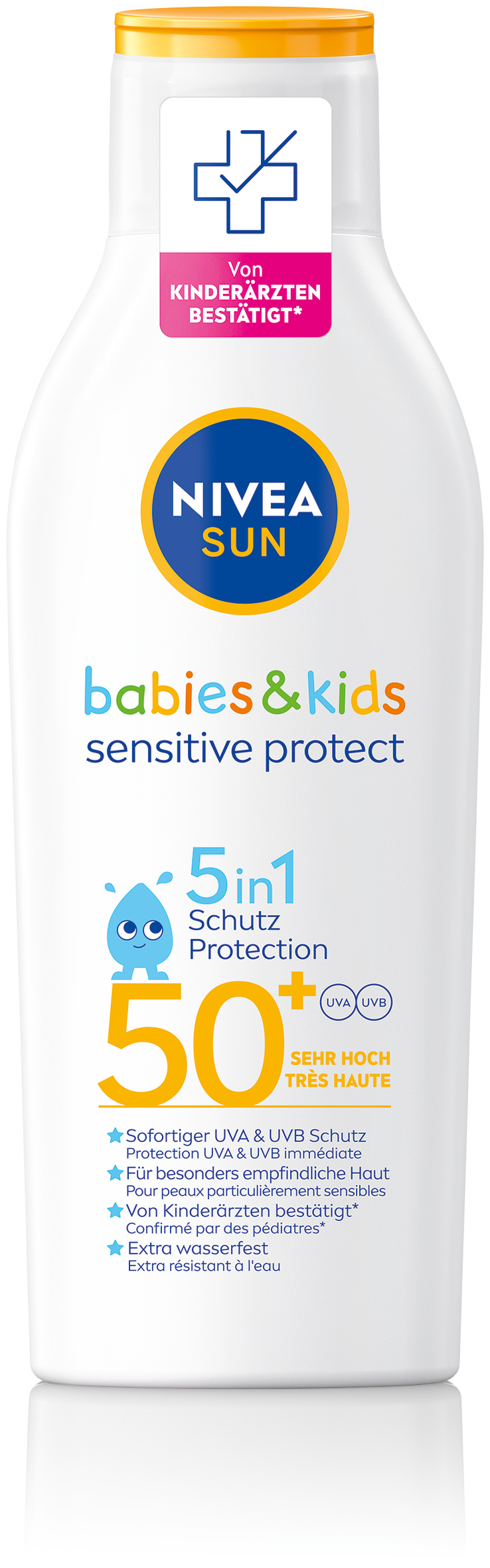 Nivea SUN Babies & Kids Lotion Protect Sensitive Lsf50+ Fl 200 ml