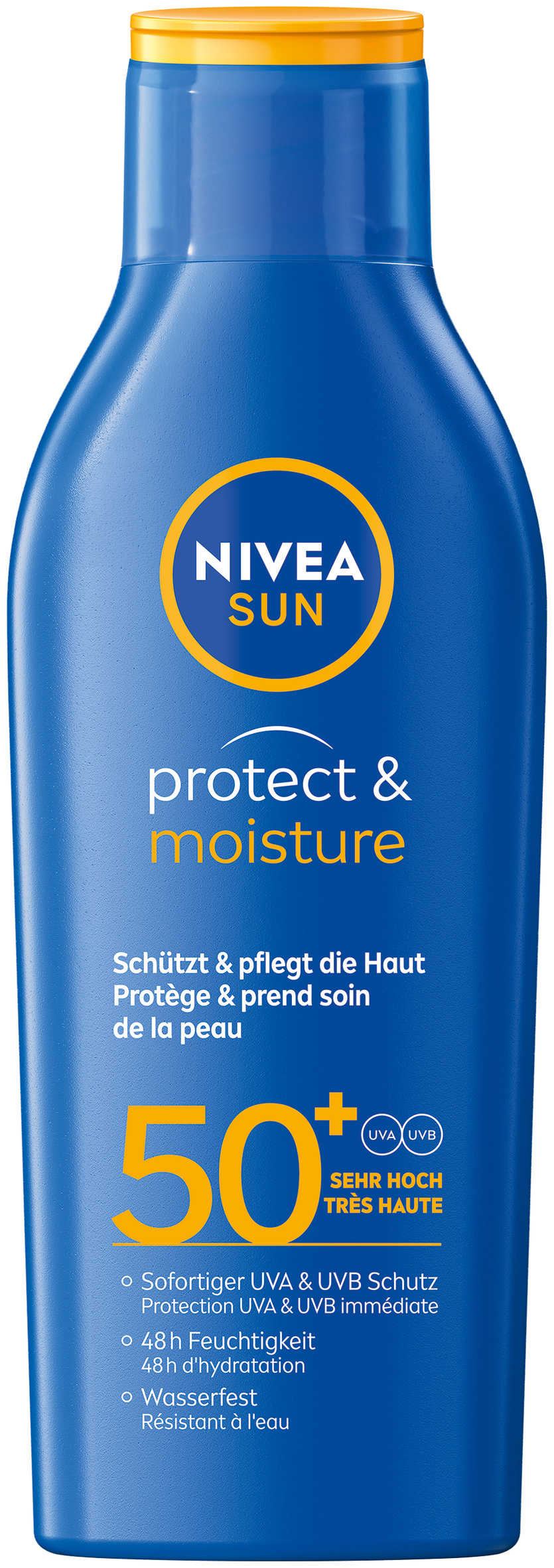 Nivea SUN Protect & Moisture Sonnenmilch pflegend Lsf50+ 200 ml