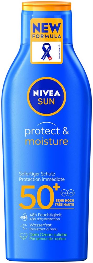Nivea SUN Protect & Moisture Sonnenmilch pflegend Lsf50+ 200 ml
