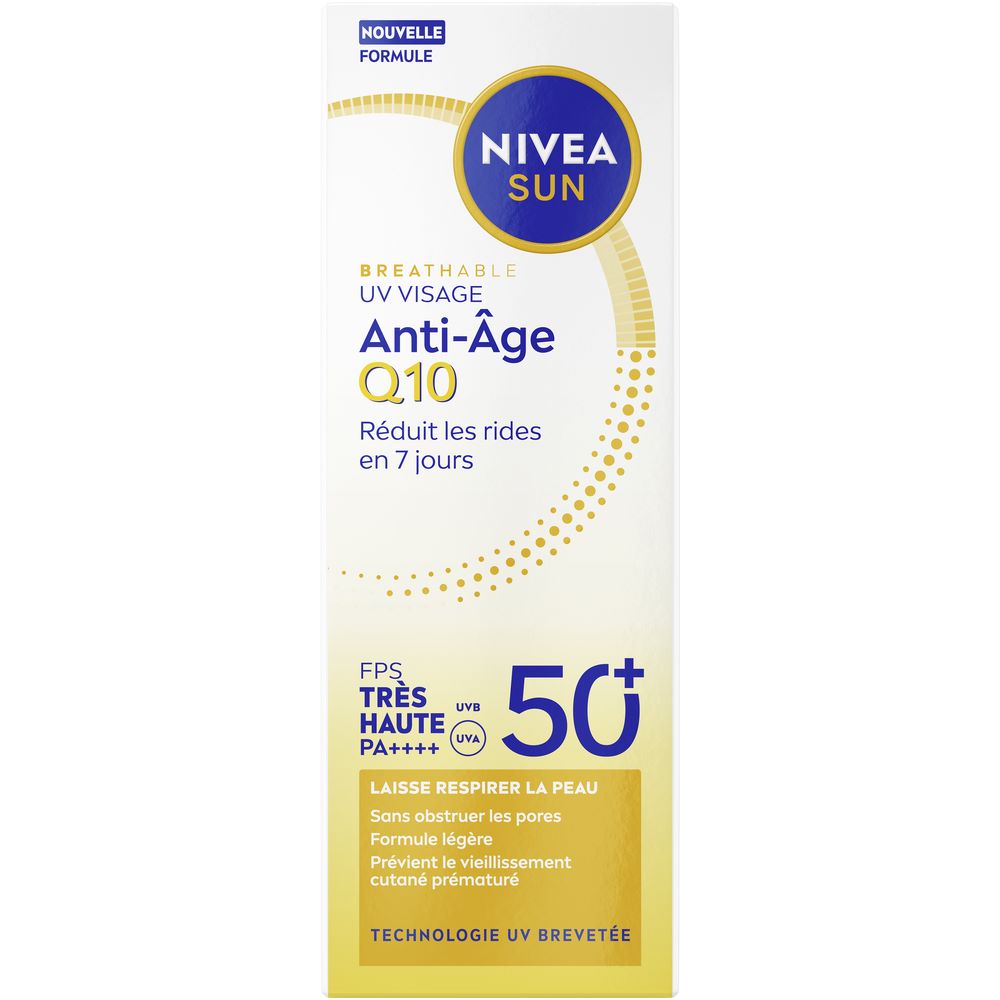 Nivea SUN UV Face Anti-Age Q10 Lsf50+ 40 ml