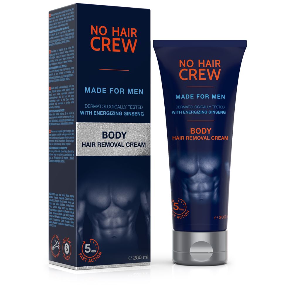 NO Hair Crew Körper-Enthaarungscreme für Männer Tb 200 ml