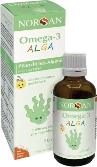 Norsan Omega-3 Alga Öl vegan Fl 50 ml