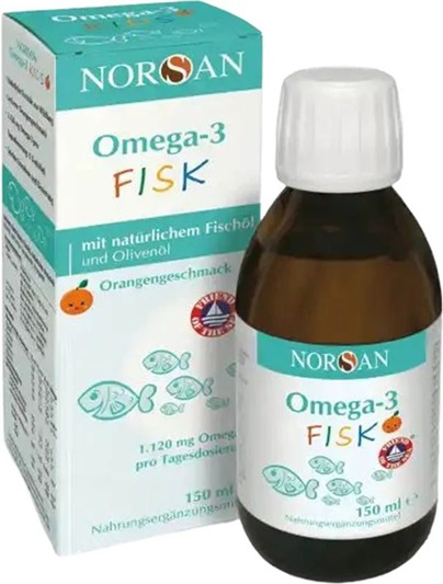 Norsan Omega-3 Fisk Öl Fl 150 ml