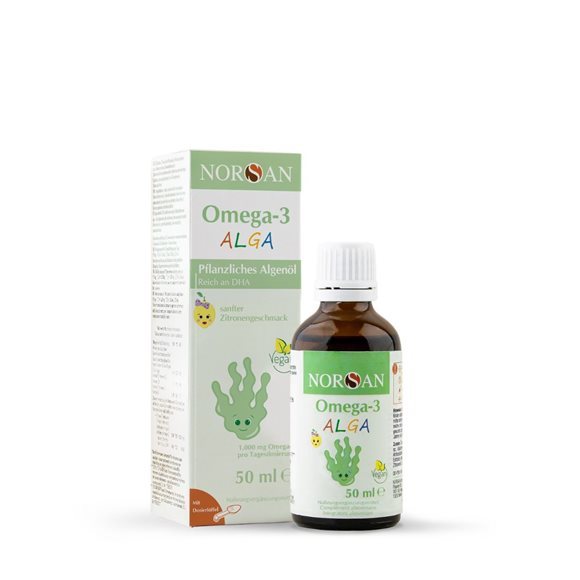 Norsan Omega-3 vegan Algenöl Fl 100 ml