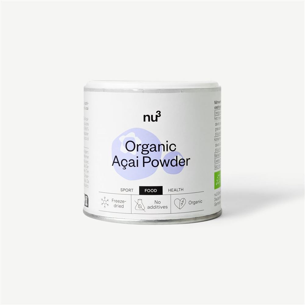 nu3 Acai Powder organic Ds 65 g