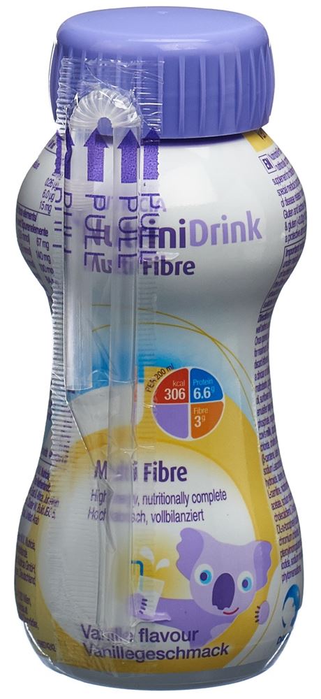 Nutrini Drink Multi Fibre Vanille 200 ml