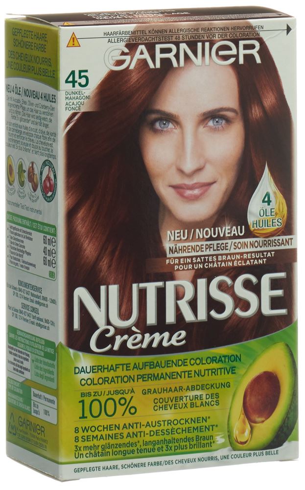 Nutrisse Nährende Color-Maske 45 dunkles mahagoni
