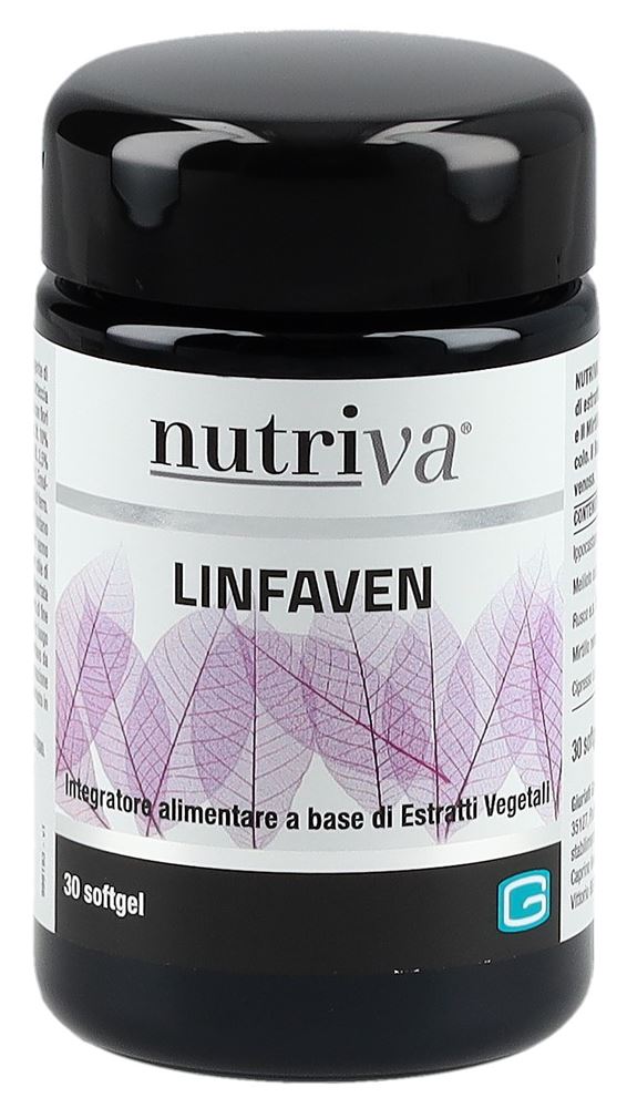 nutriva Linfaven Weichkaps 1440 mg Glas 30 Stk