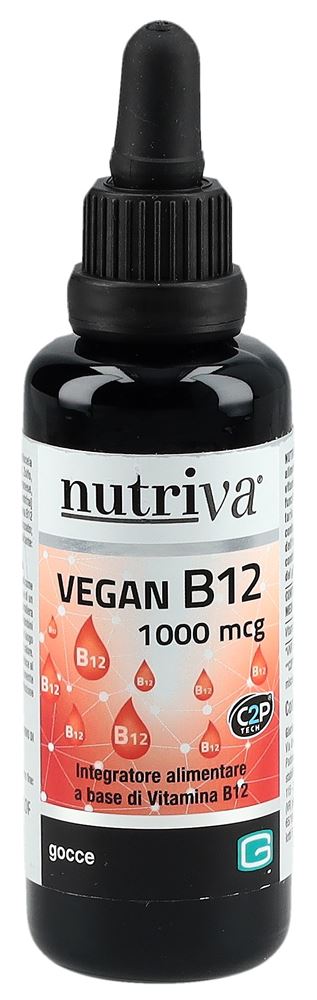 nutriva Vegan B12 Tropfen 1000 mcg Glasfl 30 ml