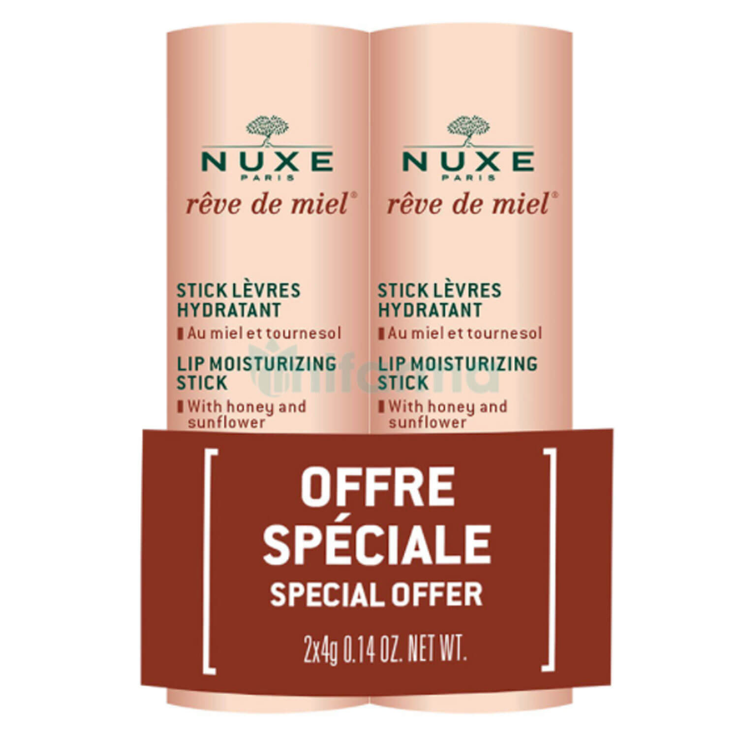 Nuxe Rêve de Miel Offre Dévouv Mains & Ongles / Lip