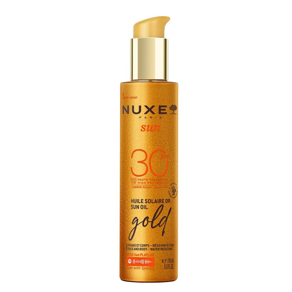 Nuxe Sun Gold-Sonnenöl Gesicht & Körper Lsf30 150 ml