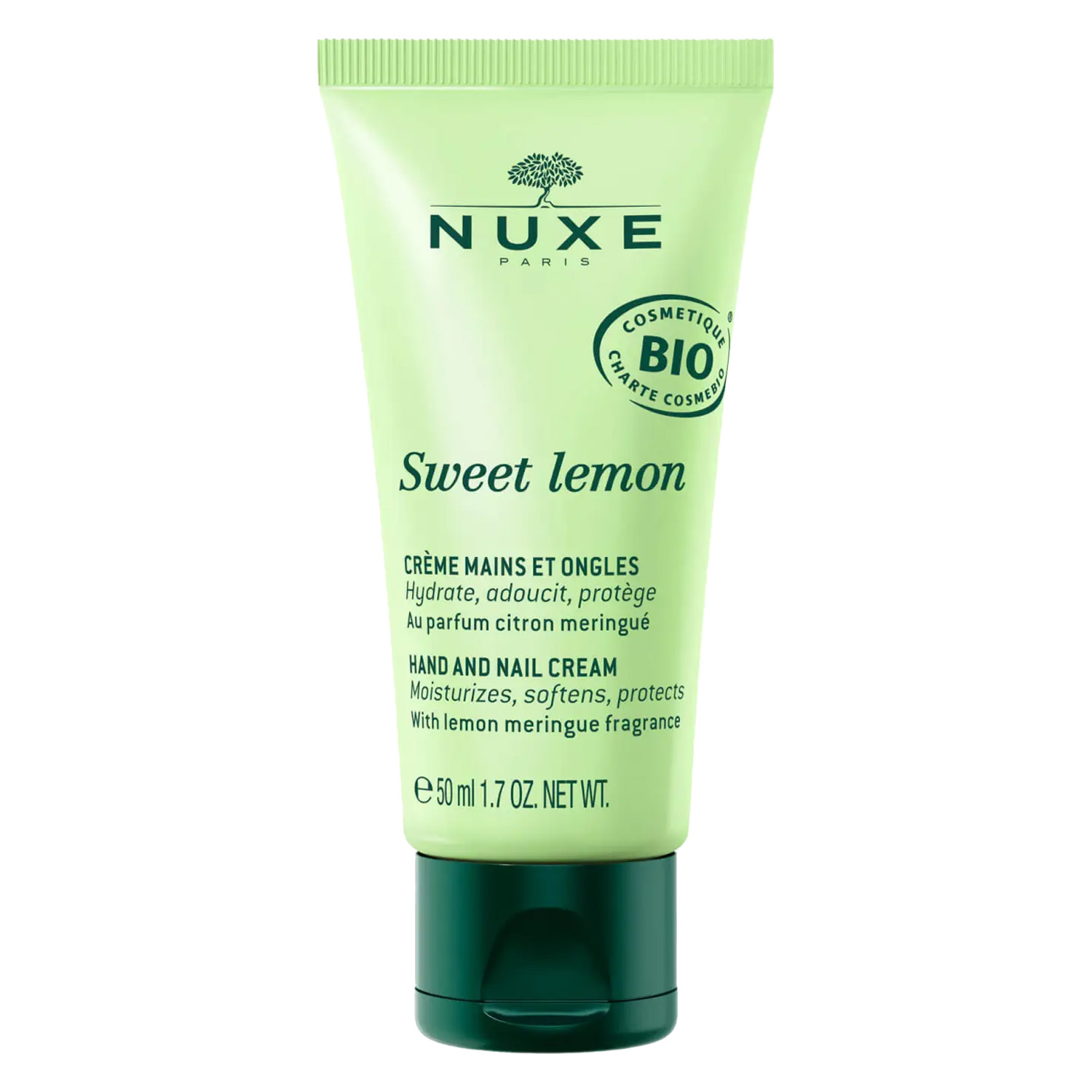 Nuxe Sweet Lemon Crème Mains & Ongles Bio 50 ml
