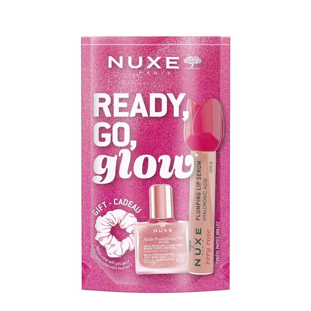 Nuxe Very Rose Lippenserum 3 Stück Pink Doypack
