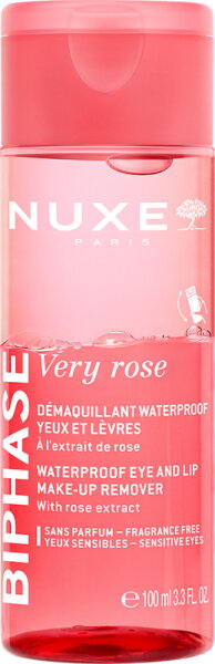 Nuxe Very Rose Make-Up-Entferner Wassserfest Augen & Lippen 100 ml
