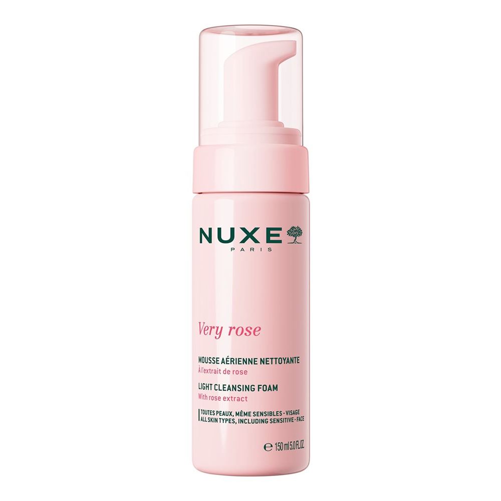 Nuxe Very Rose Mousse Nettoyante Aérienne 150 ml
