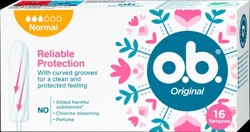 OB Tampons Original Normal Karton 16 Stk