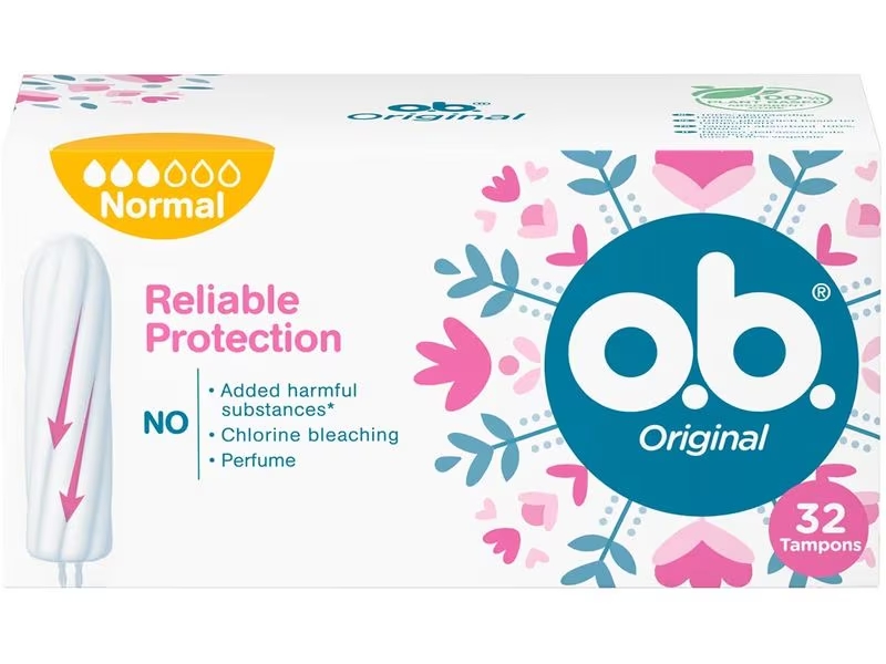 OB Tampons Original Normal Karton 32 Stk