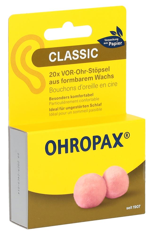 Ohropax Ohrstöpsel Classic 20 Stk