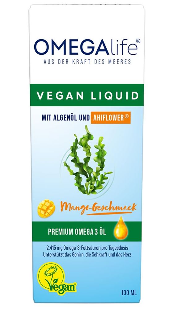 Omega-life Algenöl liq Fl 100 ml