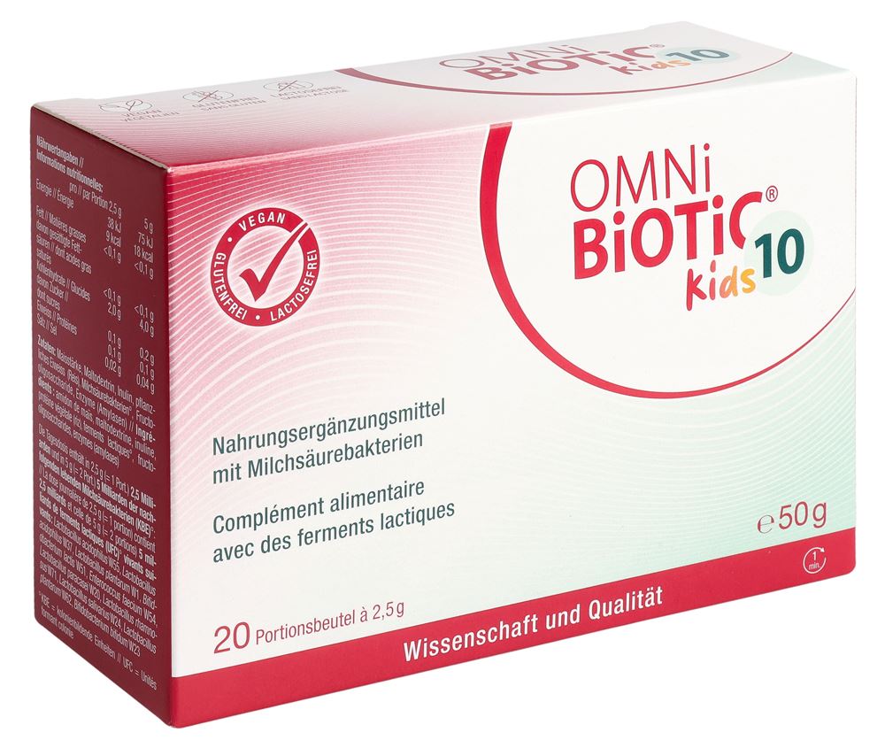 OMNi-BiOTiC 10 Kids Plv Btl 20 Stk