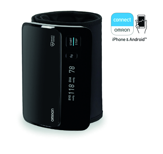 Omron Blutdruckmessgerät Oberarm Evolv IT mit Omron Connect App inklusive Gratisservice