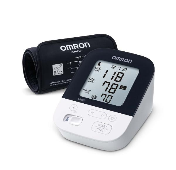 Omron Blutdruckmessgerät Oberarm M4 Intelli IT mit Omron Connect App inklusive Gratisservice