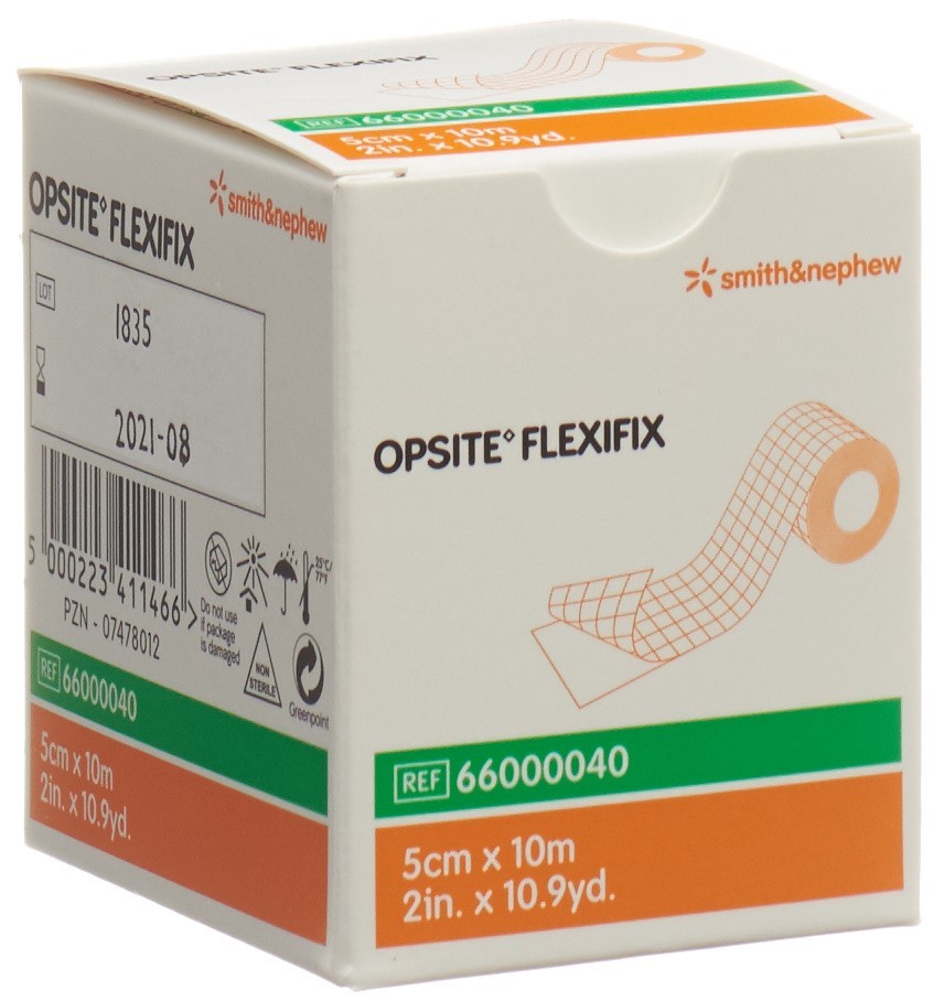 Opsite Flexifix transparente Folie 5cmx10m Rolle
