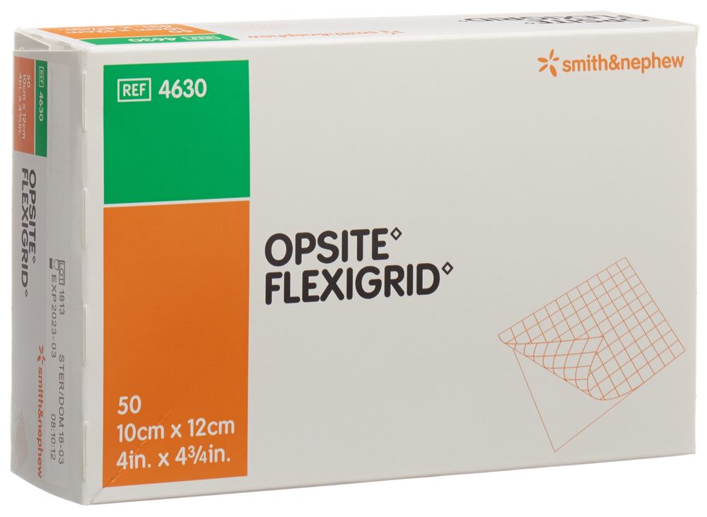 Opsite Flexigrid Wundverband 10x12cm 50 Btl
