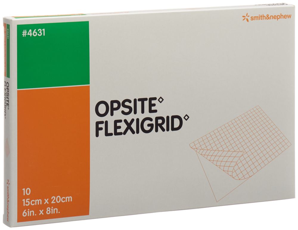 Opsite Flexigrid Wundverband 15x20cm 10 Btl