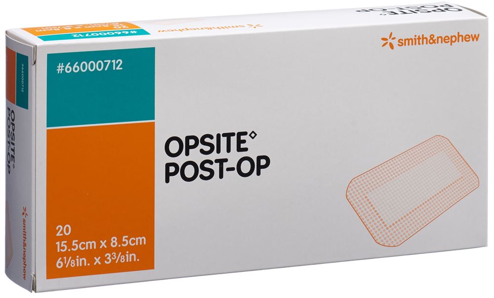 Opsite Post OP Folienverband 15.5x8.5cm steril 20 Btl