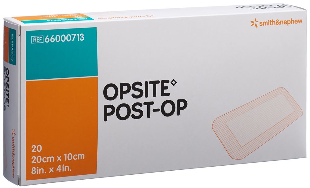 Opsite Post OP Folienverband 20x10cm steril 20 Btl