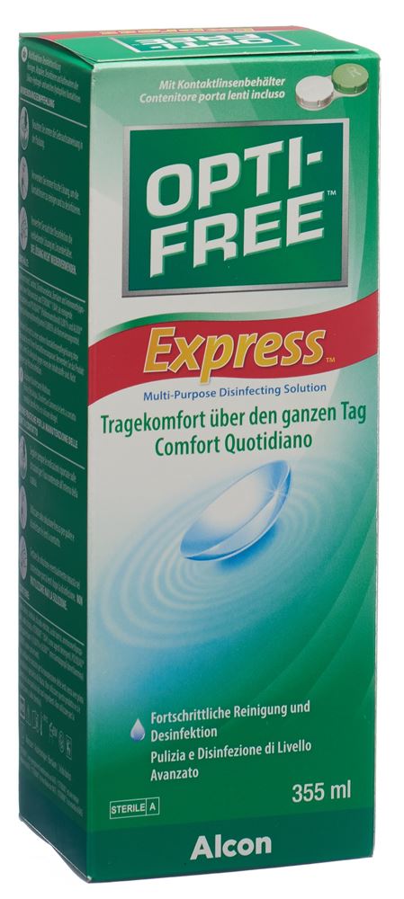 Opti Free Express No Rub Lös Fl 355 ml