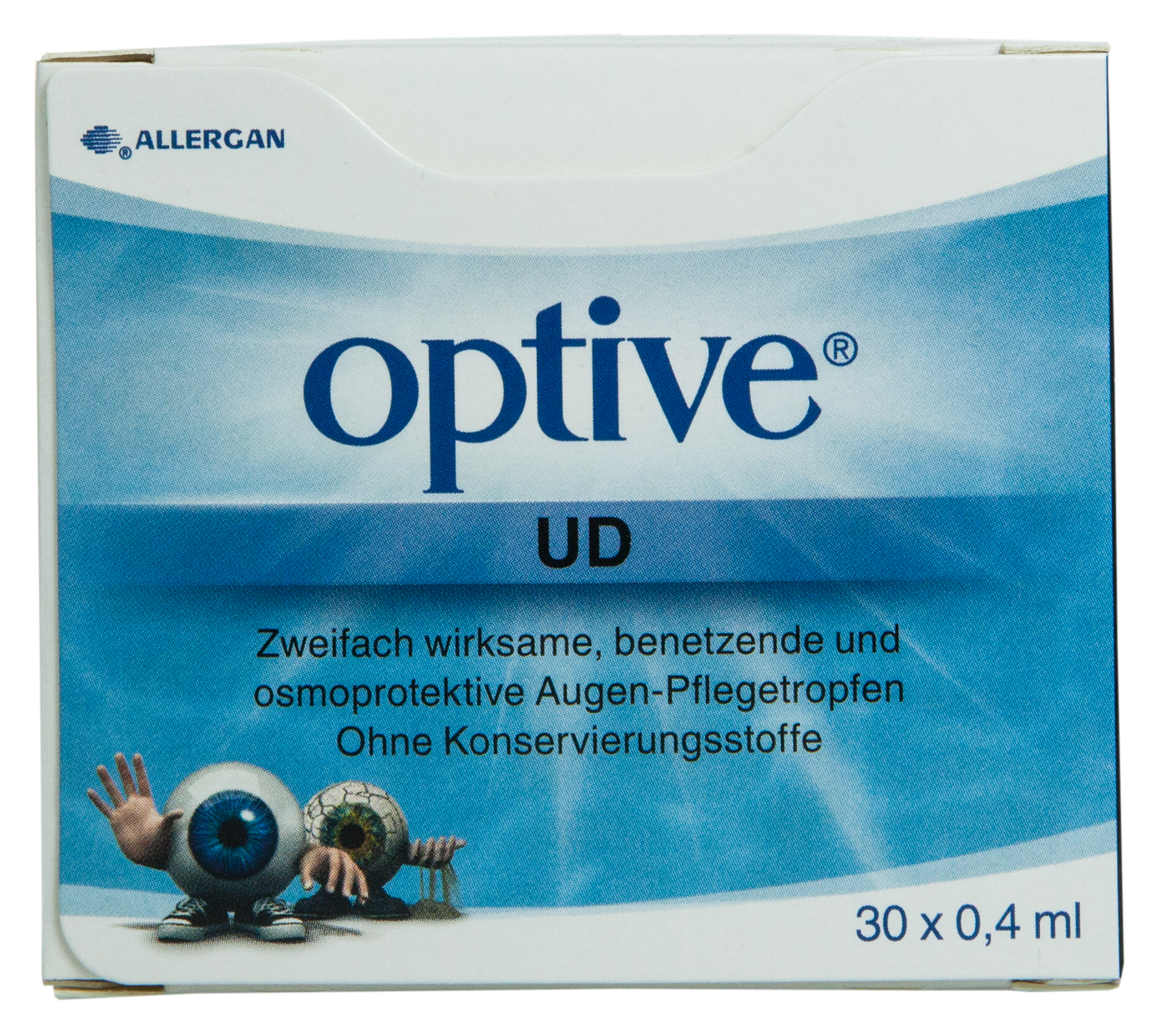 Optive Unit Dose Augen-Pflegetropfen 30 Monodos 0.4 ml