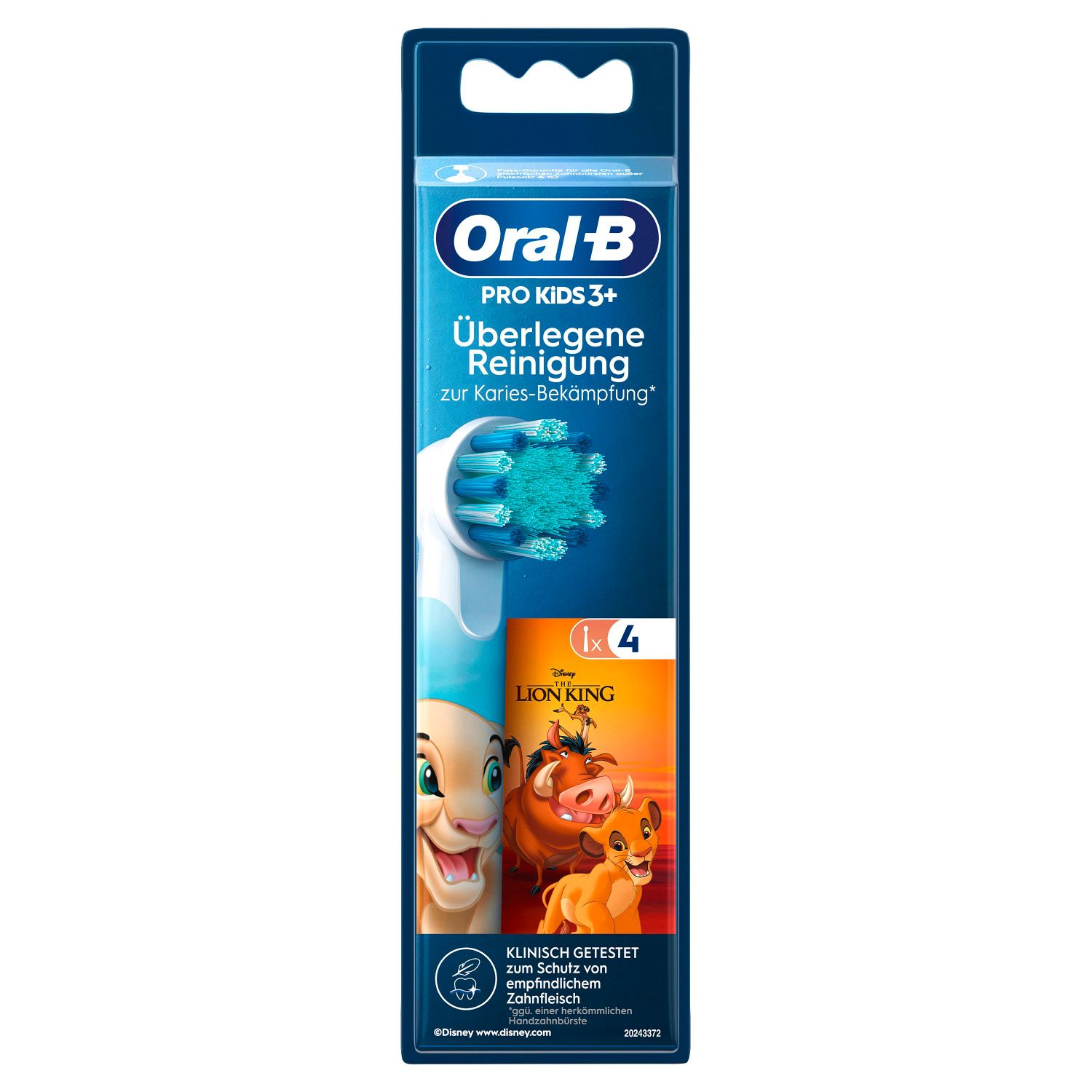 Oral-B Aufsteckbürsten Kids Lion King 4 Stk