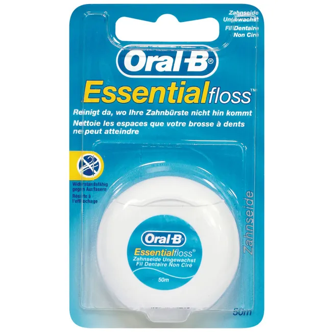 Oral-B Essentialfloss 50m ungewachst