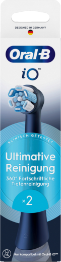Oral-B iO Ultimative Aufsteckbürste black 2 Stk