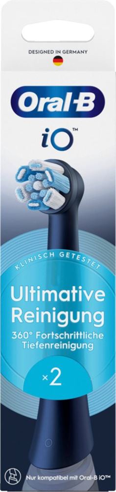 Oral-B iO Ultimative Aufsteckbürste black 2 Stk