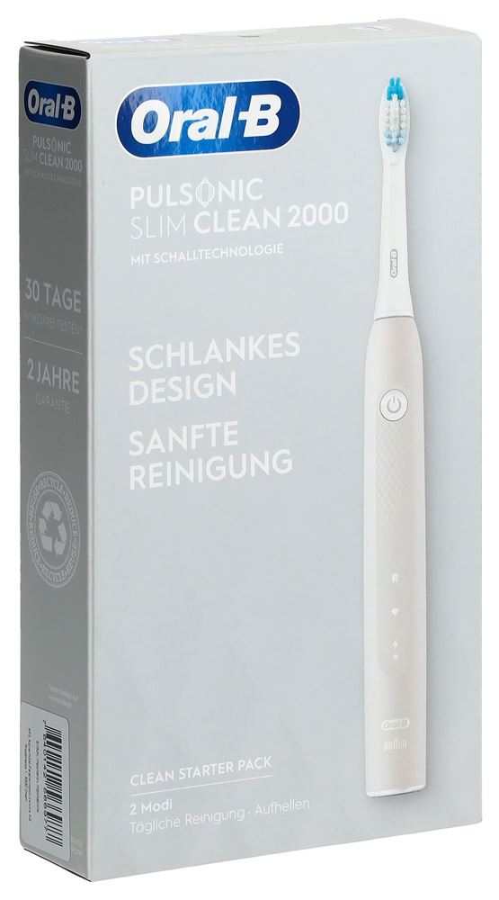 Oral-B (Pi-Aps) Pulsonic Slim Clean 2000 grau