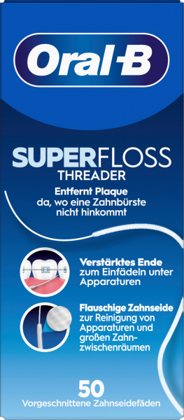 Oral-B Super Floss Zahnseide 50 Stk