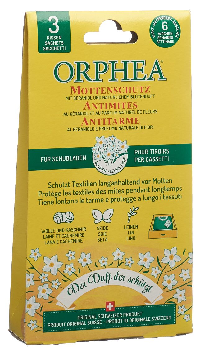 Orphea Mottenkissen Blütenduft 3 Stk
