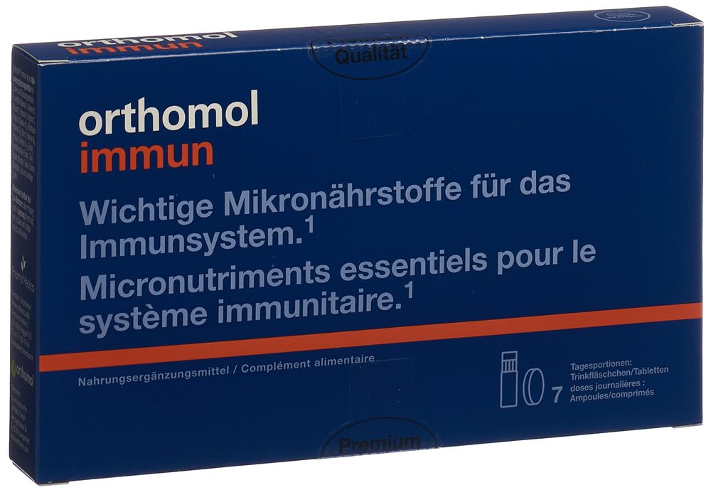 Orthomol Immun Trinkamp 7 Stk