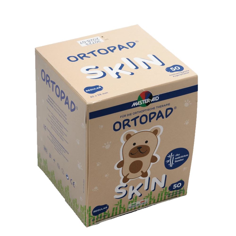 Ortopad Occlusionspflaster Regular skin ab 4 Jahre 50 Stk