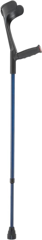 Ossenberg Krücke met blau/schwarz Softgriff 140kg 1 Paar