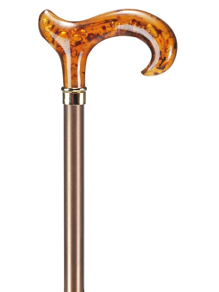 Ossenberg Metallstock 75-96cm bronze Derby Acryl